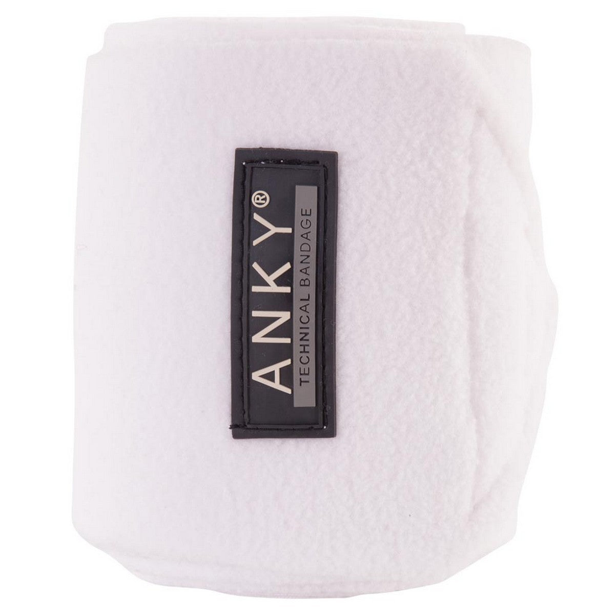 ANKY Vendajes Basic Fleece Set de 4 Blanco