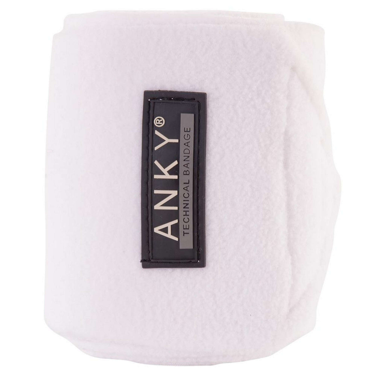 ANKY Vendajes Basic Fleece Set de 4 Blanco