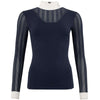 ANKY Camiseta de Competición Mesh Mangas Largas Navy