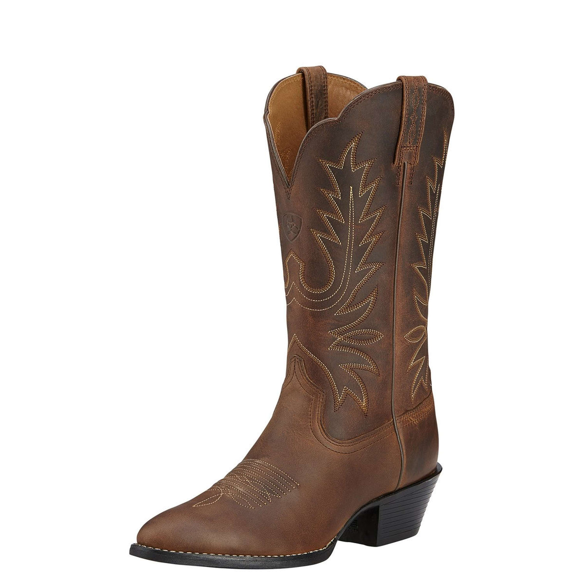 Ariat Bota vaquera Heritage R Toe Mujer Marron