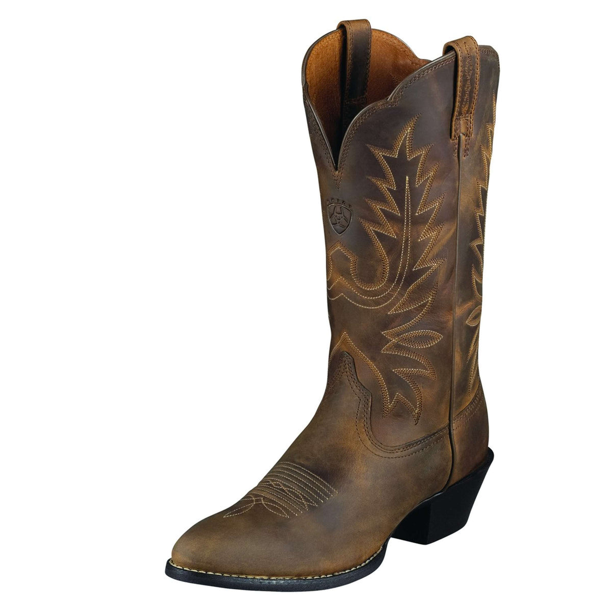 Ariat Bota vaquera Heritage R Toe Mujer Marron