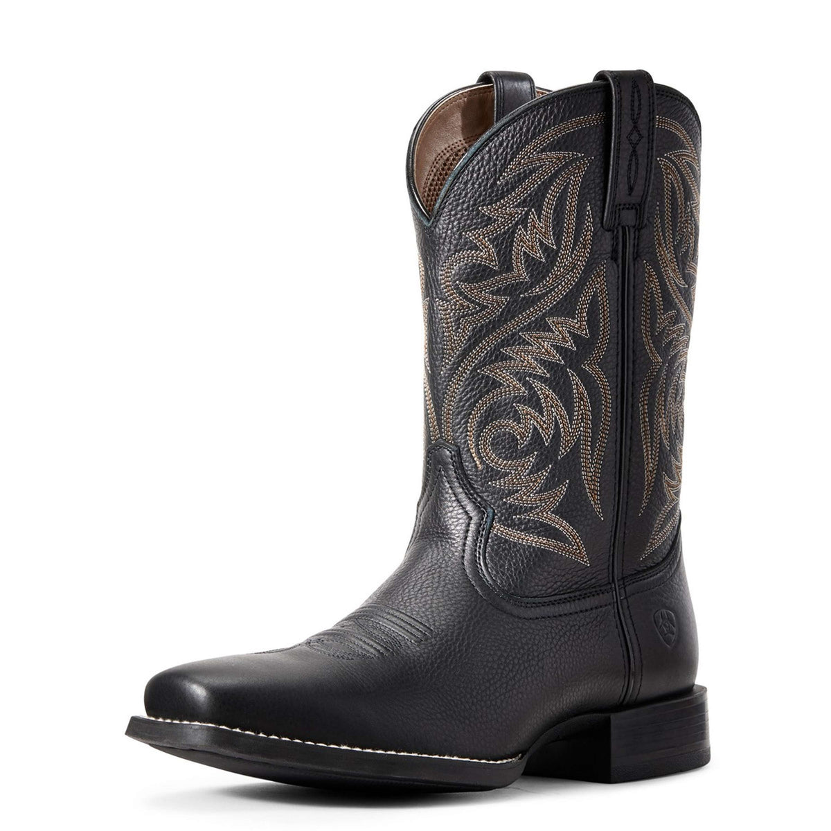 Ariat Bota vaquera Sports Herdsman Man's Black Deertan