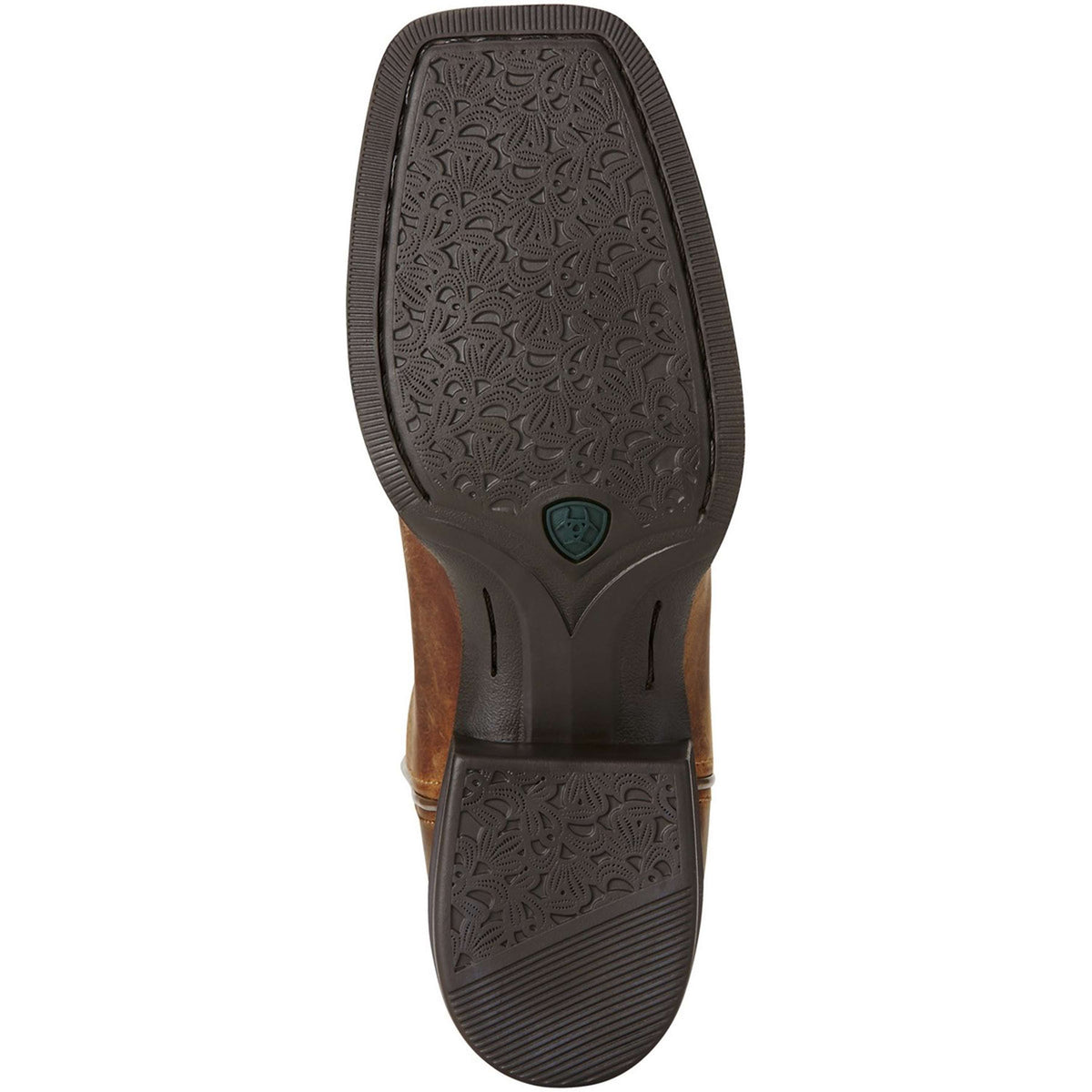 Ariat Botas Western Round Up Wst B Powder Brown