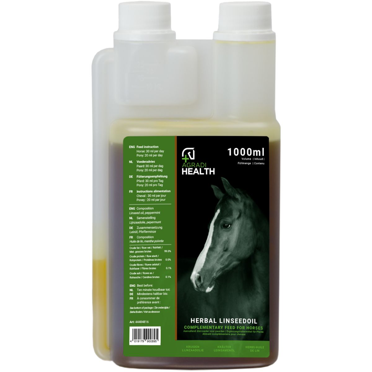 Agradi Health Aceite de Linaza con Hierbas