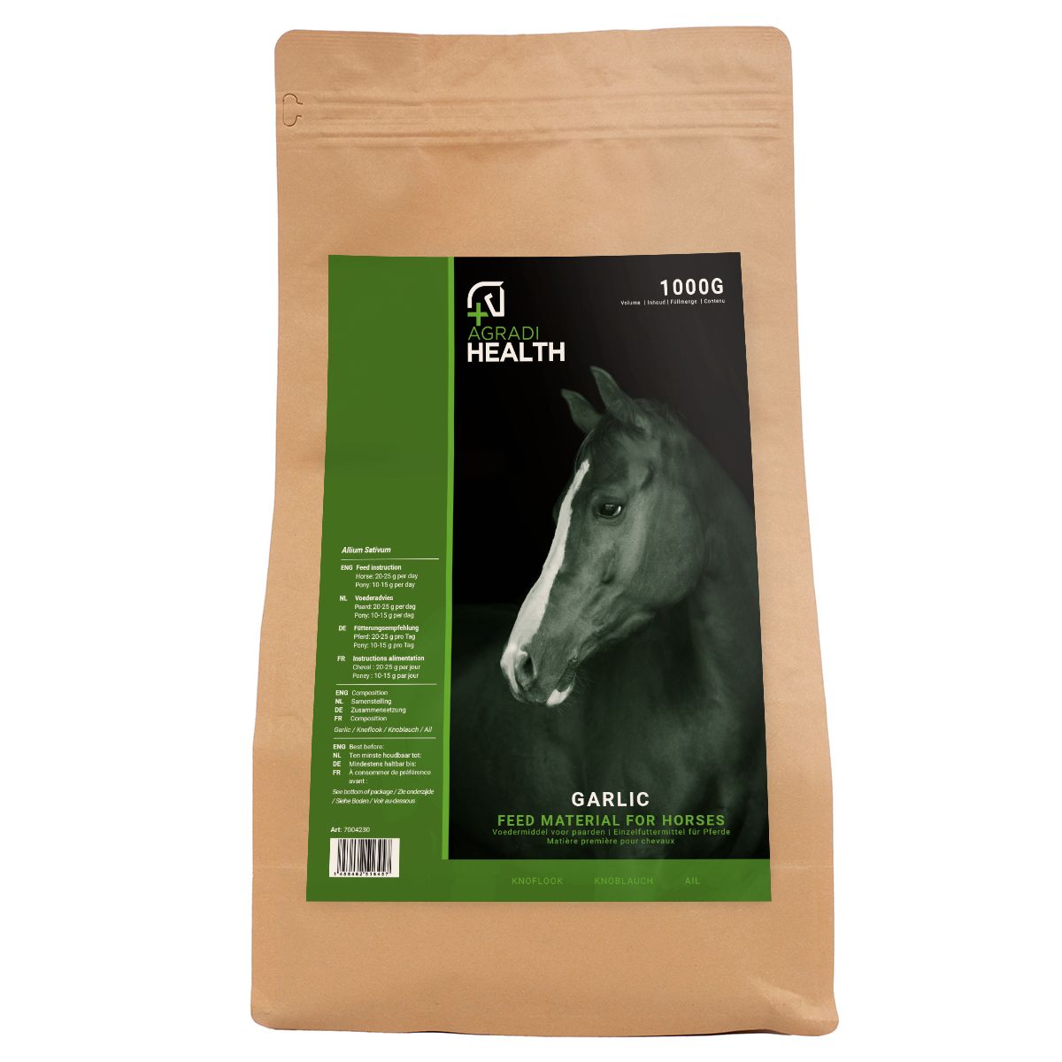 Agradi Health Polvo de Ajo Plus Extra Fuerte