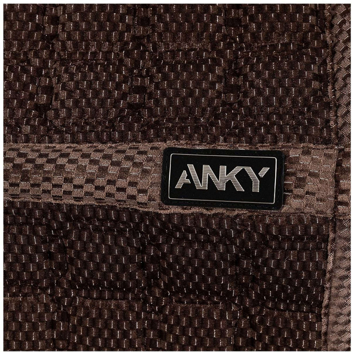 ANKY Mantilla Check Velvet XB25003 Doma clásica Deep Taupe