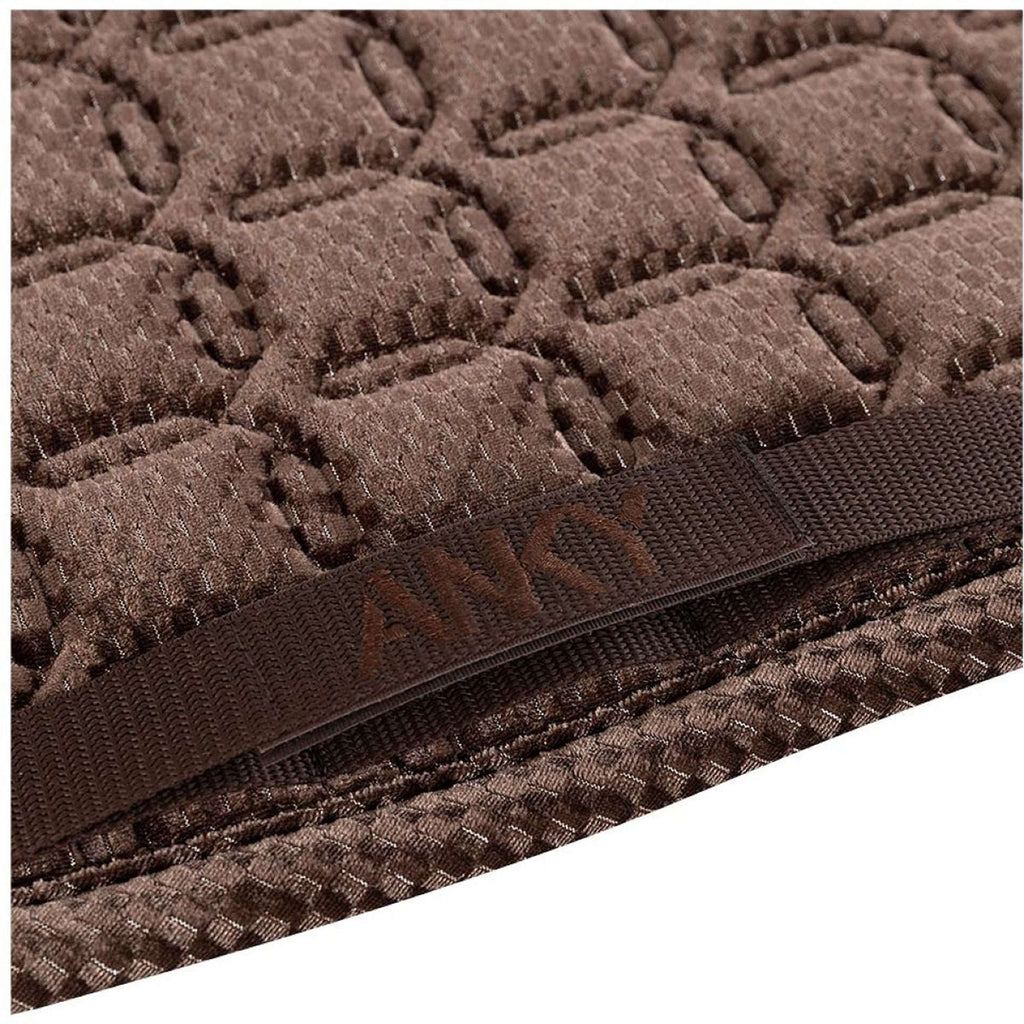 ANKY Mantilla Check Velvet XB25003 Doma clásica Deep Taupe