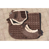 ANKY Mantilla Check Velvet XB25003 Doma clásica Deep Taupe