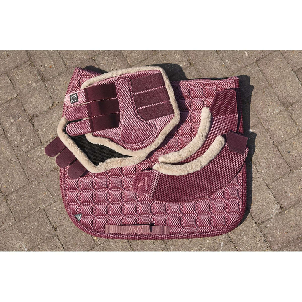 ANKY Mantilla Check Velvet XB25003 Doma clásica Mellow Mauve
