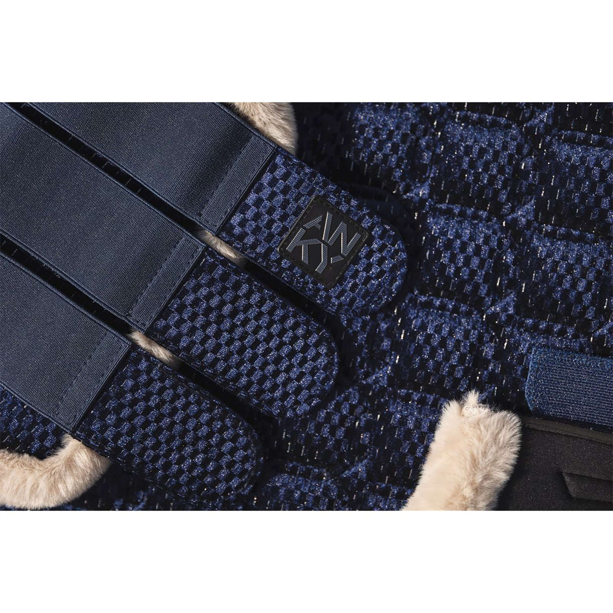 ANKY Dressage Boots Check Velvet ATB25005 Azul medianoche
