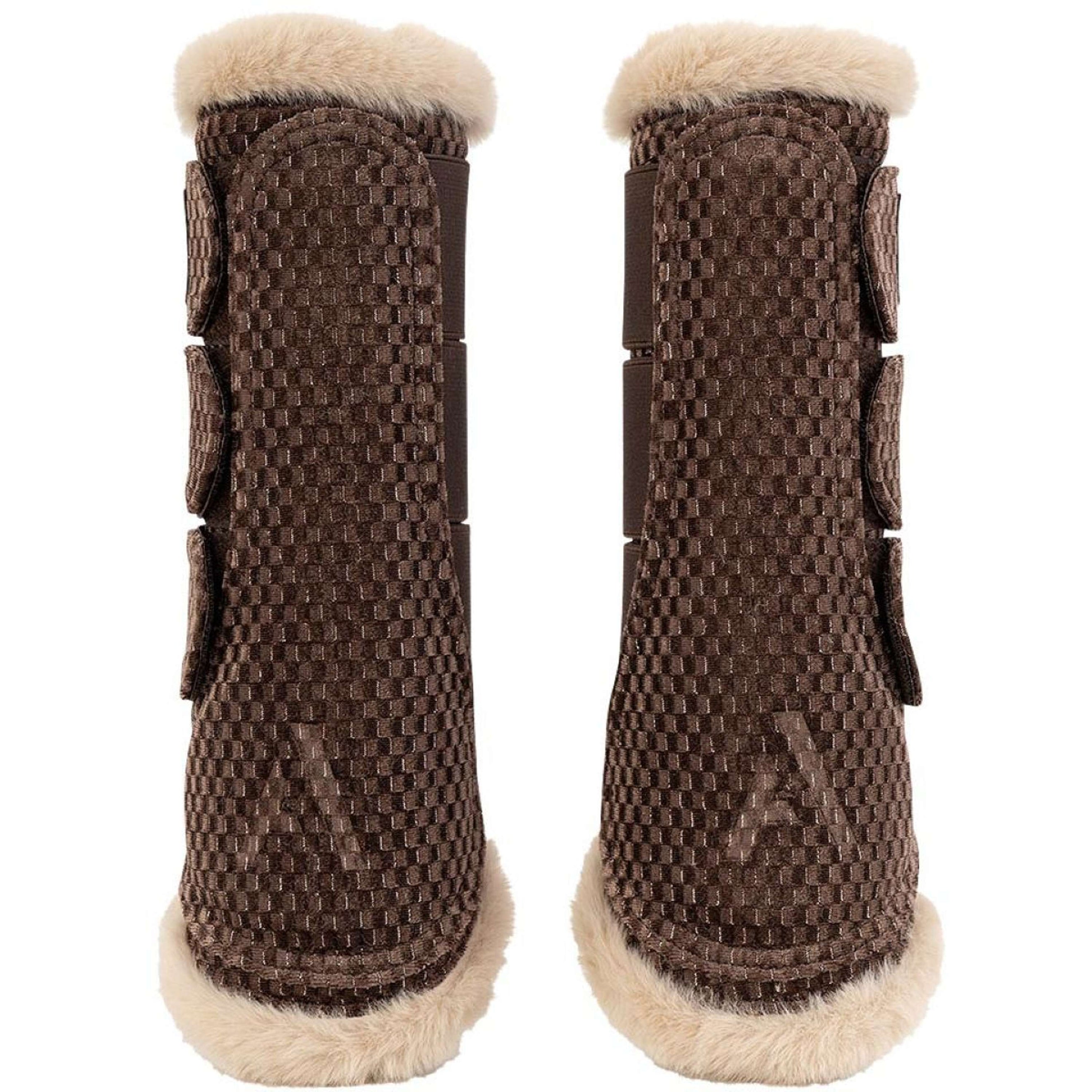 ANKY Dressage Boots Check Velvet ATB25005 Deep Taupe ANKY Dressage Boots Check Velvet ATB25005 Deep Taupe