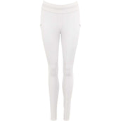 ANKY Legging de Equitación Tournament Full Grip Damas Blanco