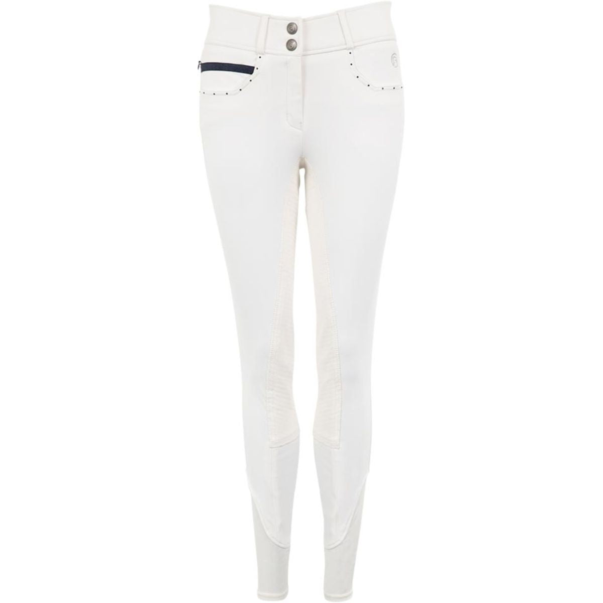ANKY Pantalón de Equitación Stone Taped Full Grip Damas Blanco