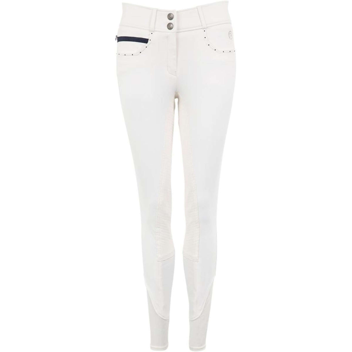 ANKY Pantalón de Equitación Stone Taped Full Grip Damas Blanco