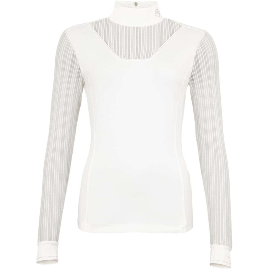 ANKY Camiseta de Competición Mesh Mangas Largas Blanco