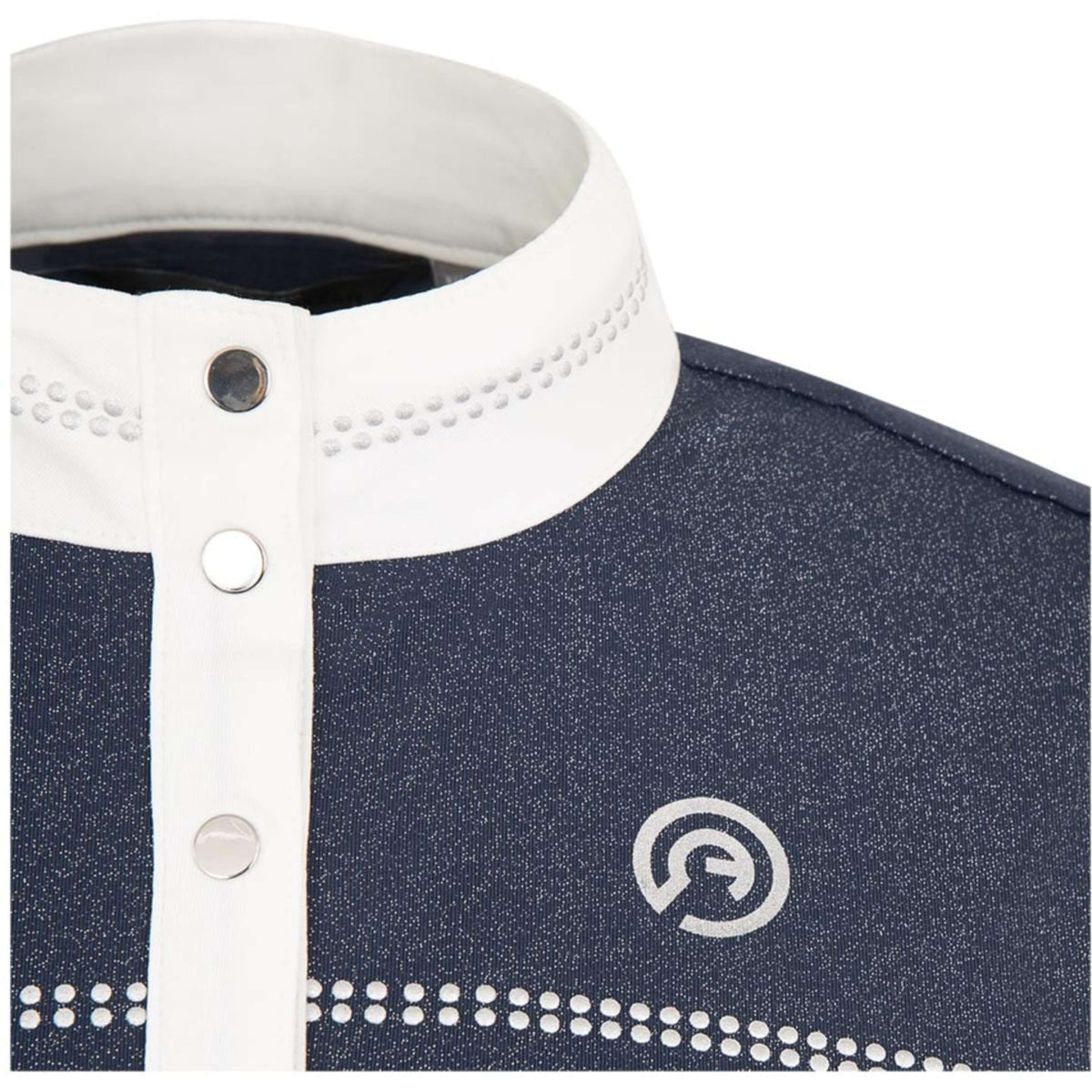 ANKY Camiseta de Competición Glitter Mangas Cortas Navy