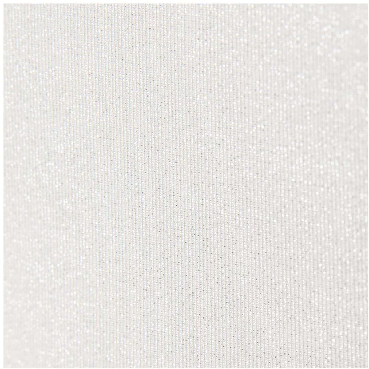 ANKY Camiseta de Competición Glitter Mangas Cortas Blanco