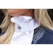 ANKY Plastron Prospect C-Wear ATP25501 Blanco/Plata
