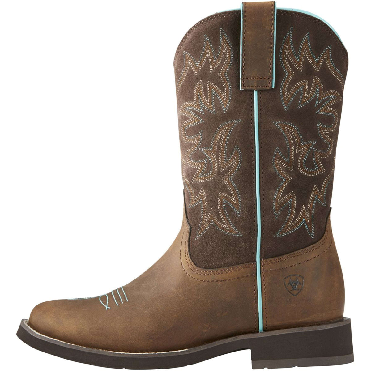 Ariat Botas Western Delilah Round Toe Distressed Brown