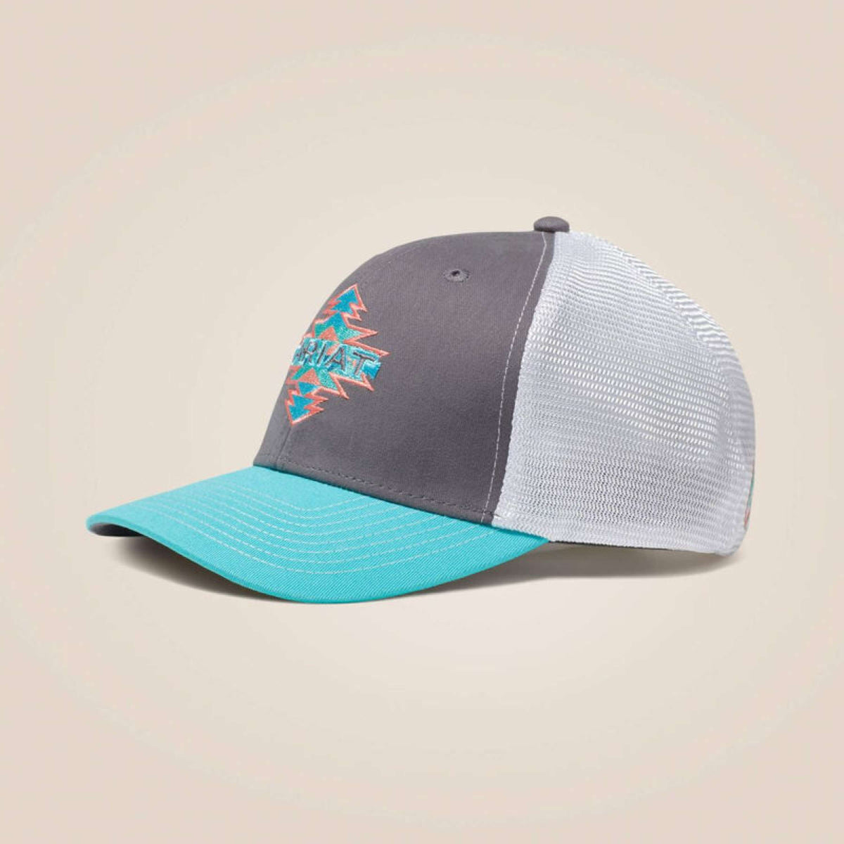 Ariat Gorra Aztec Logo Gris