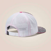 Ariat Gorra Offset Shield Logo Gris Rosa