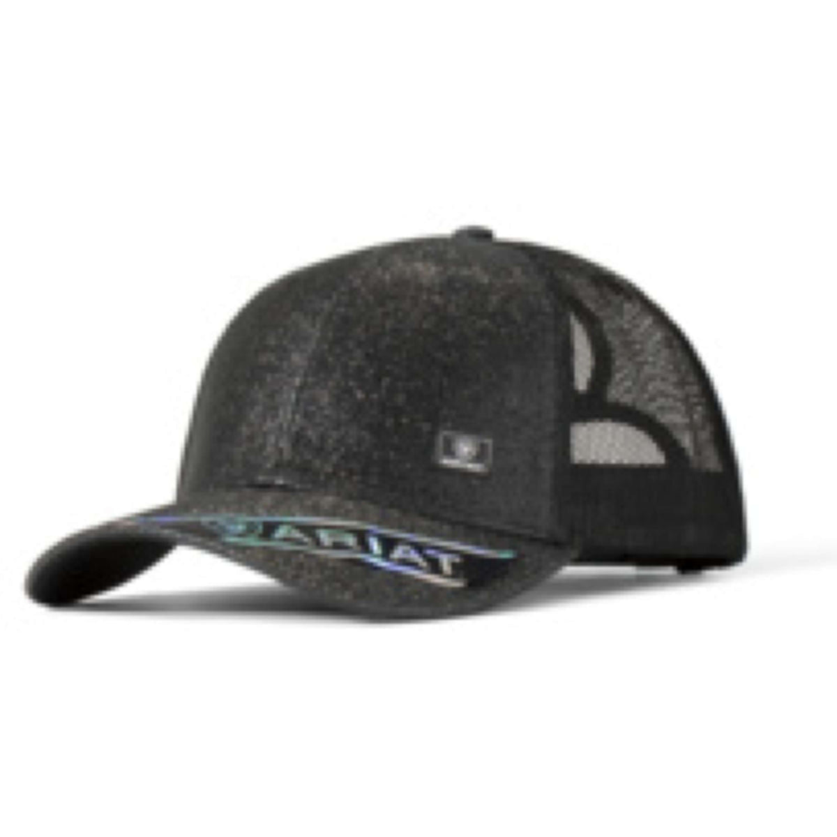 Ariat Gorra Messy Bun Glitter Negro