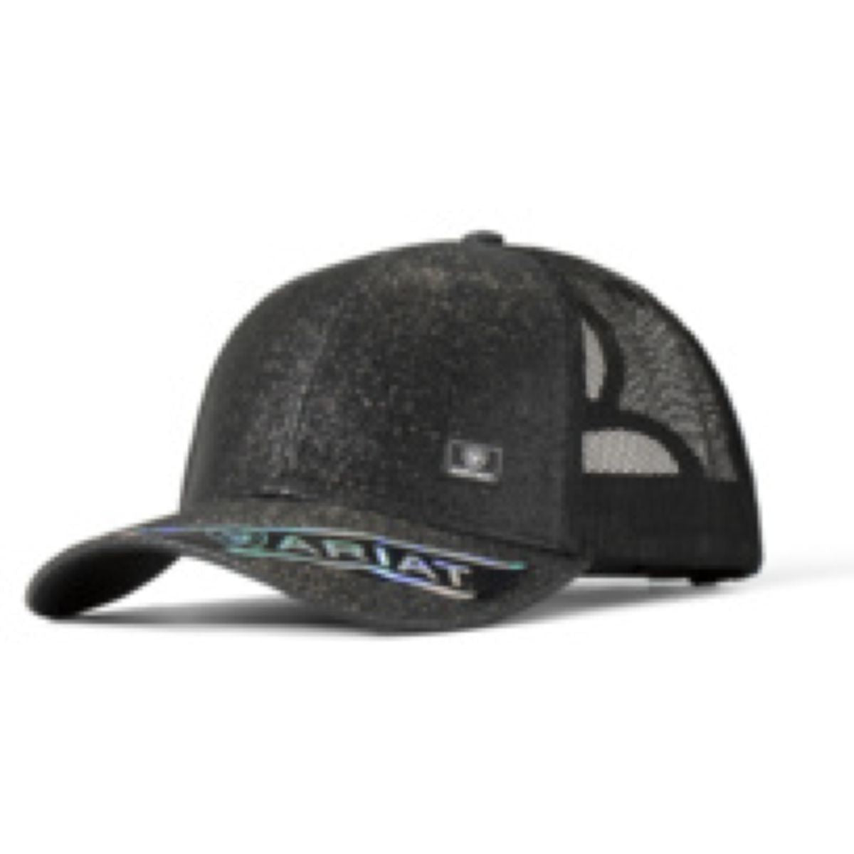 Ariat Gorra Messy Bun Glitter Negro