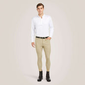 Ariat Camiseta de Competición Tek Long Sleeve Hombres Blanco