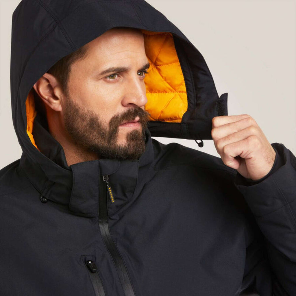 Ariat Chaqueta Rebar Storm Fighter 2.0 Waterproof Hombres Negro