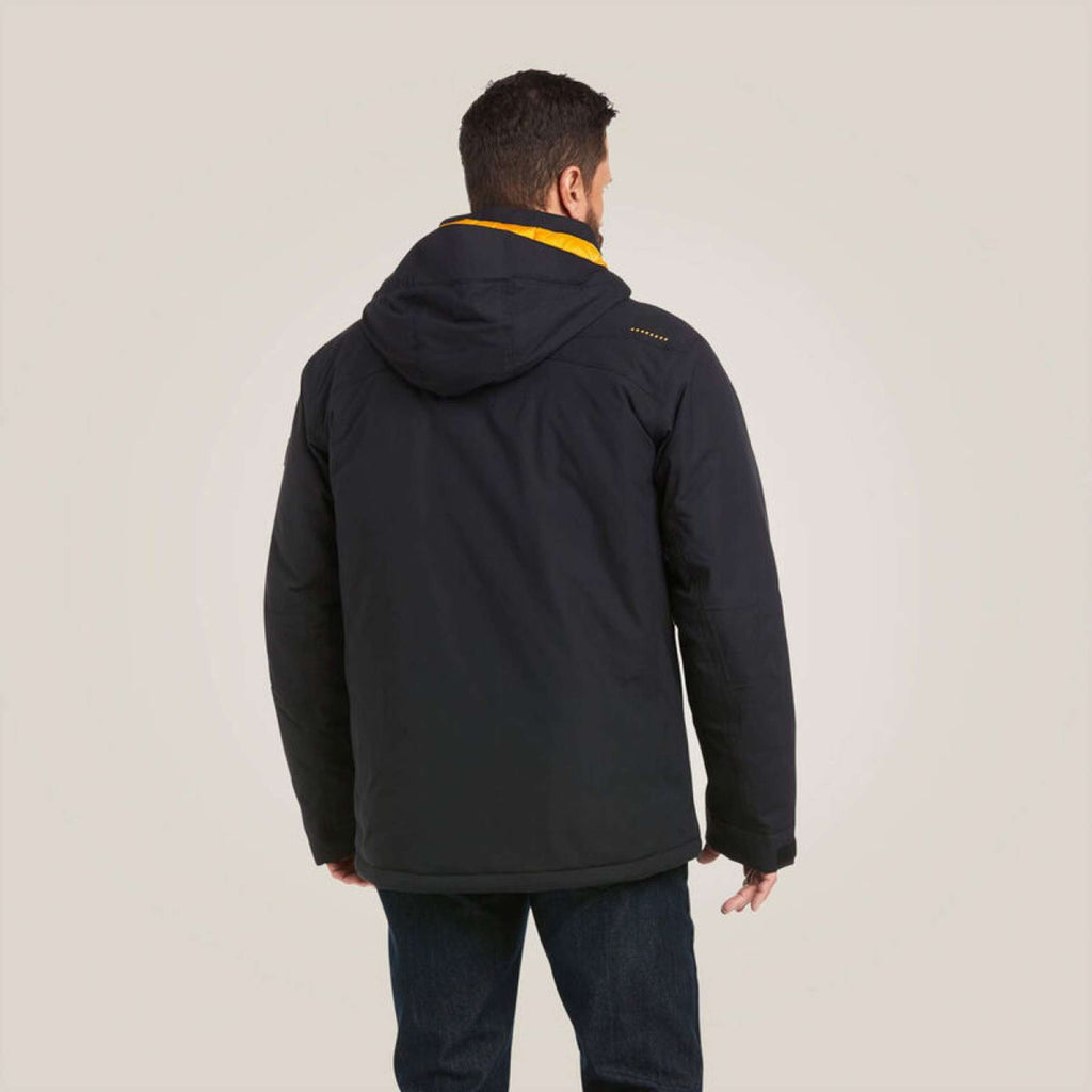 Ariat Chaqueta Rebar Storm Fighter 2.0 Waterproof Hombres Negro