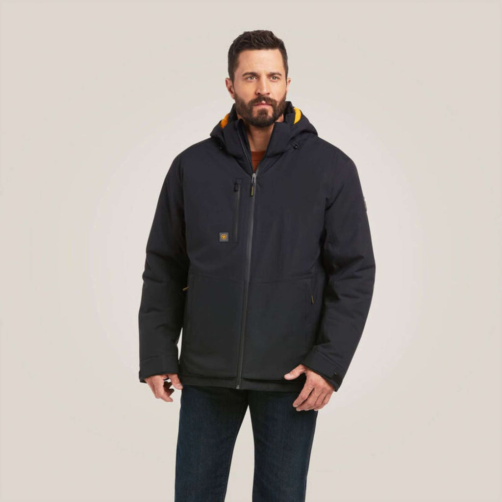 Ariat Chaqueta Rebar Storm Fighter 2.0 Waterproof Hombres Negro