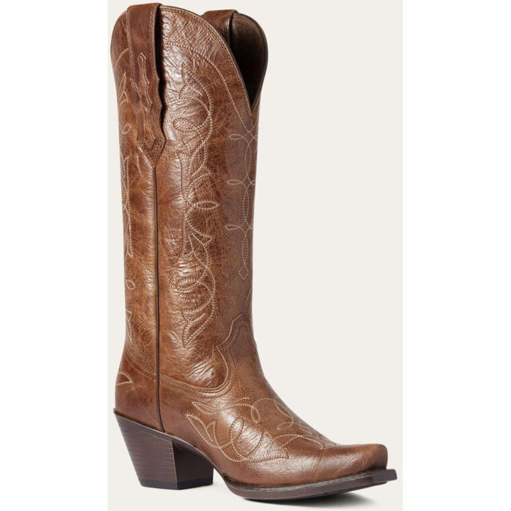 Ariat Botas Western Heritage D Toe StretchFit Mujer Dark Tan