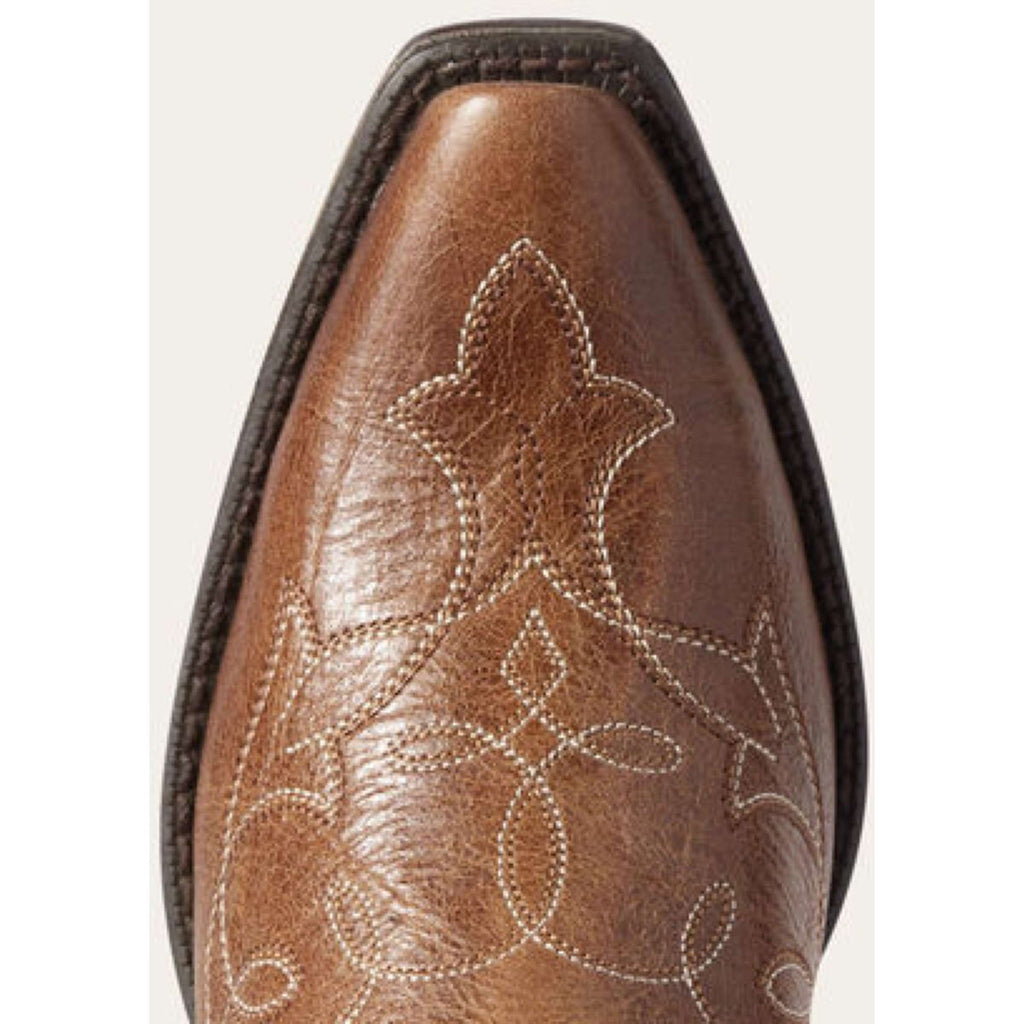 Ariat Botas Western Heritage D Toe StretchFit Mujer Dark Tan
