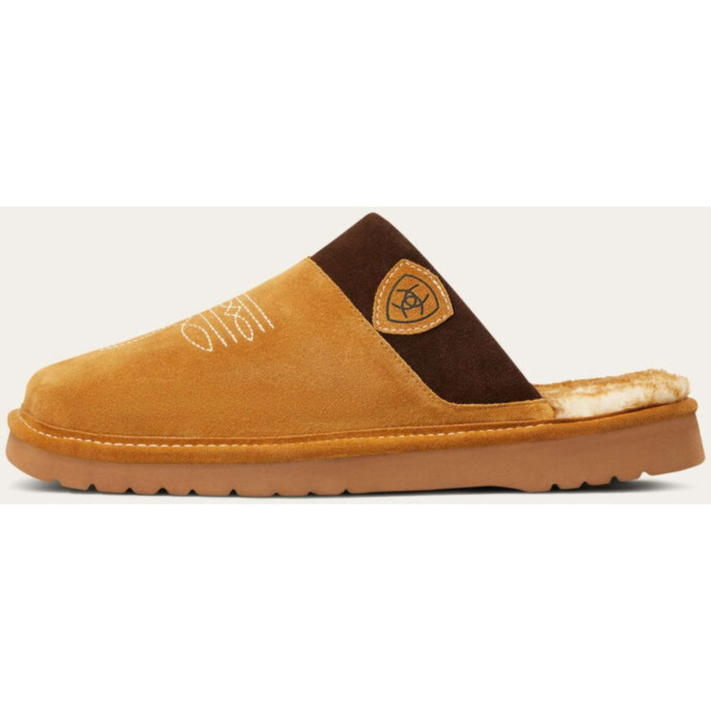 Ariat Pantuflas Silversmith Hombres Castaña