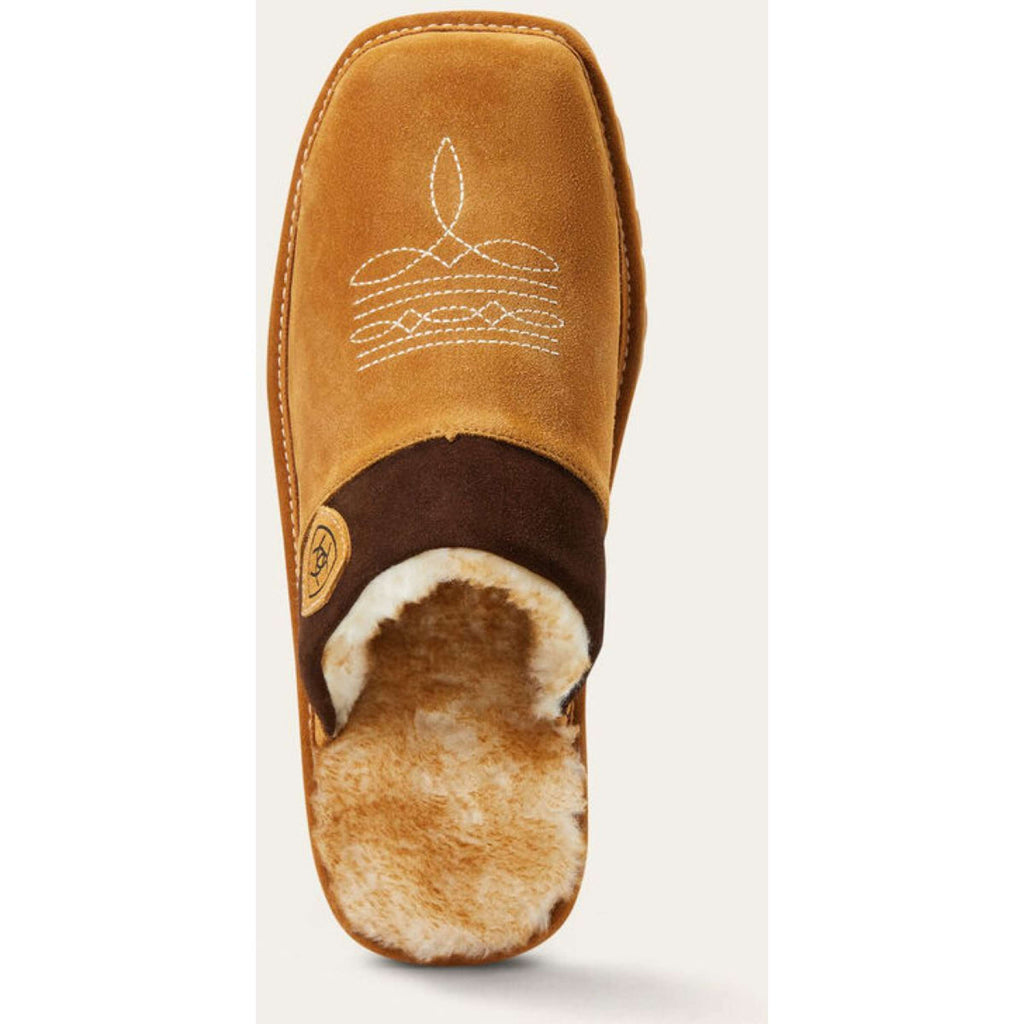 Ariat Pantuflas Silversmith Hombres Castaña