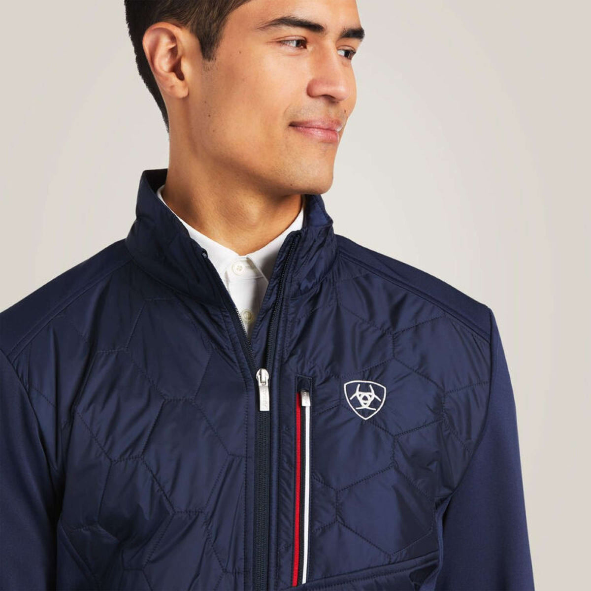 Ariat Chaqueta Fusion Insulated Hombres Azul