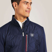 Ariat Chaqueta Fusion Insulated Hombres Azul