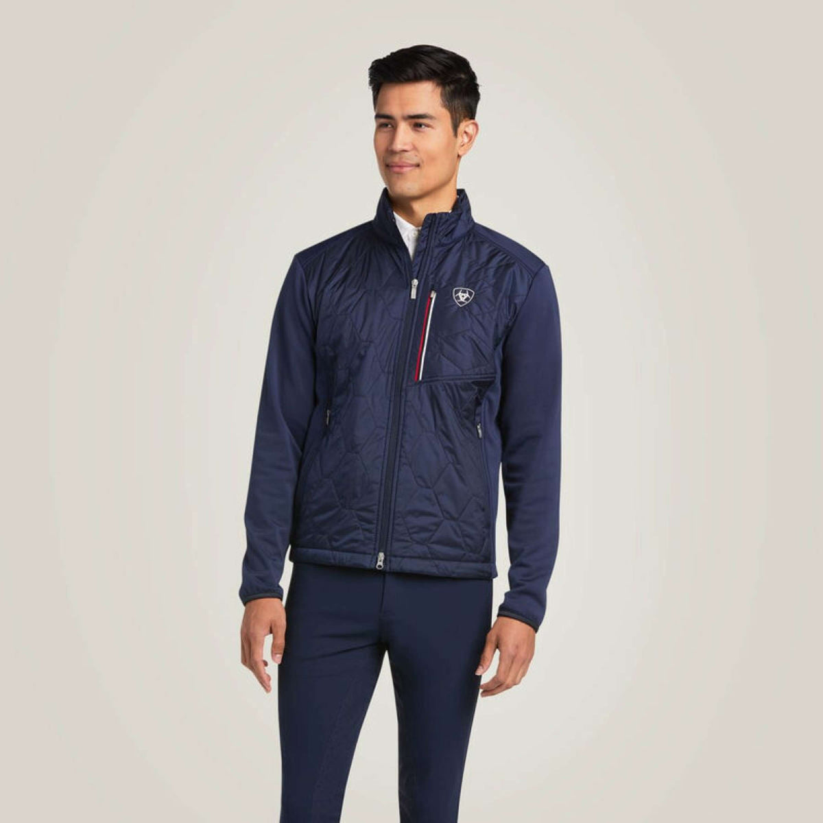 Ariat Chaqueta Fusion Insulated Hombres Azul