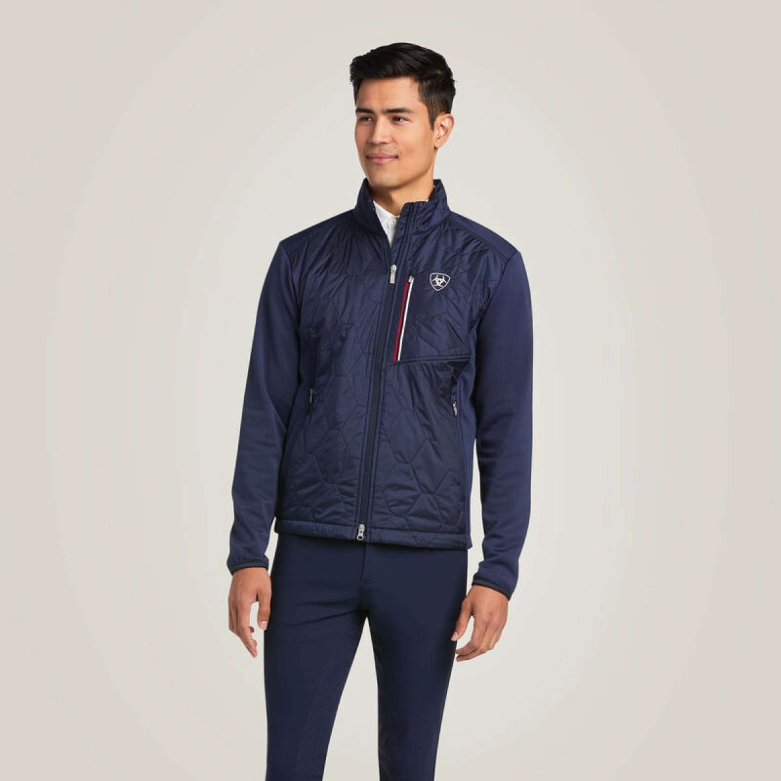 Ariat Chaqueta Fusion Insulated Hombres Azul