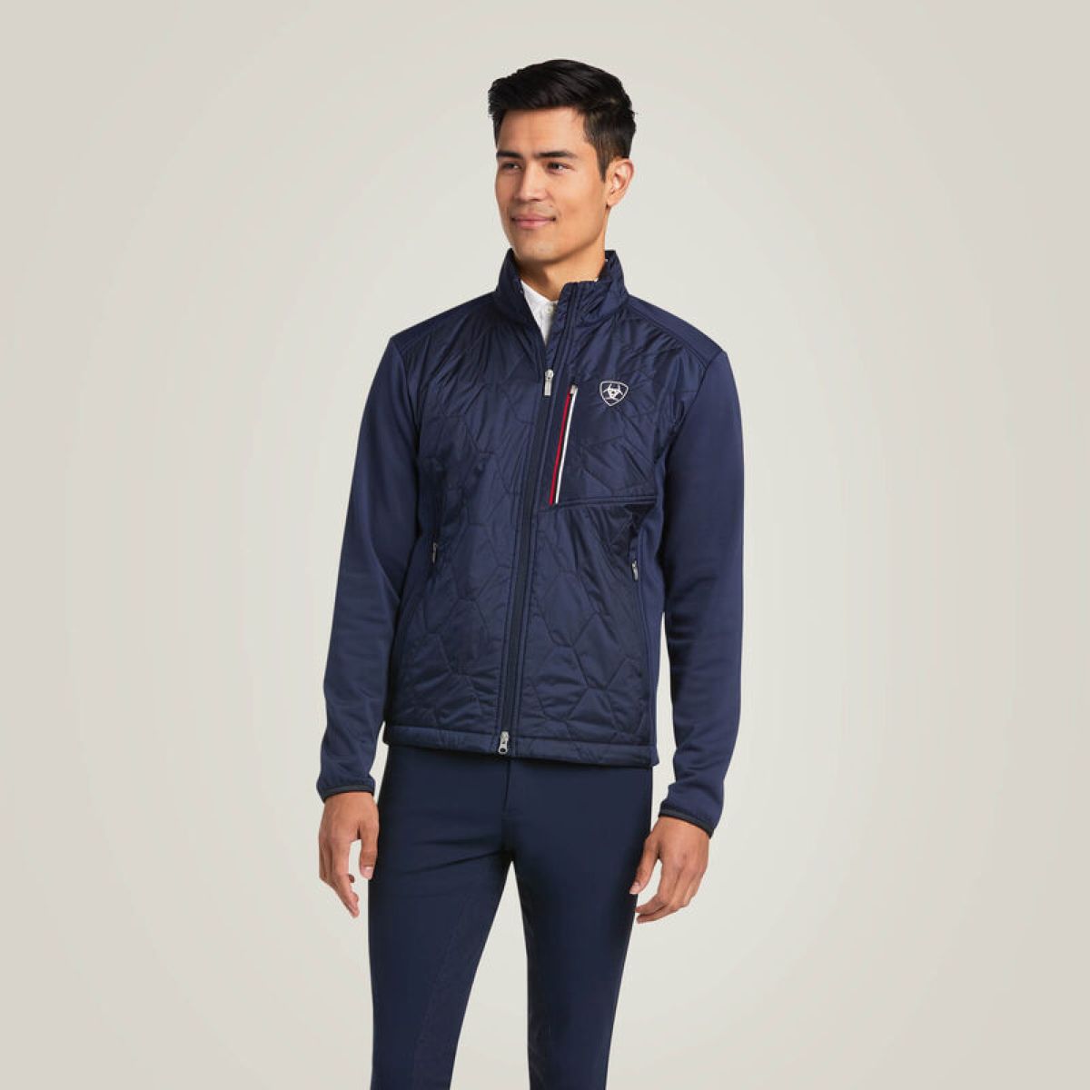 Ariat Chaqueta Fusion Insulated Hombres Azul