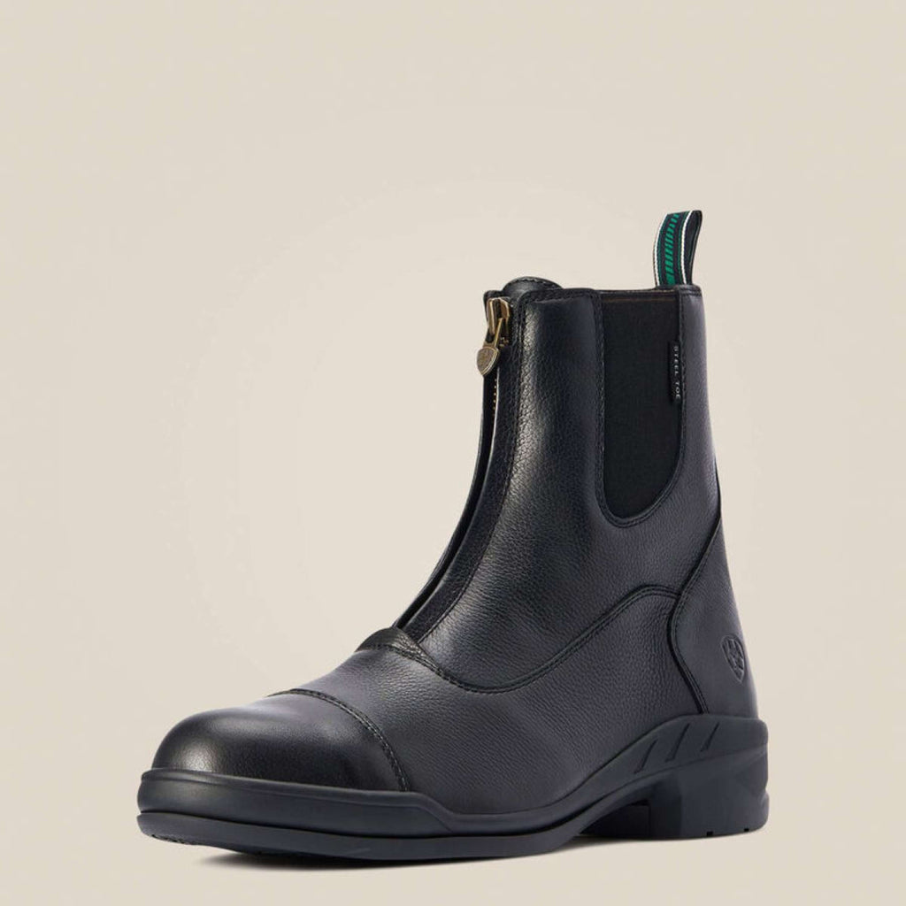 Ariat Botines Heritage IV Steel Toe Hombres Negro