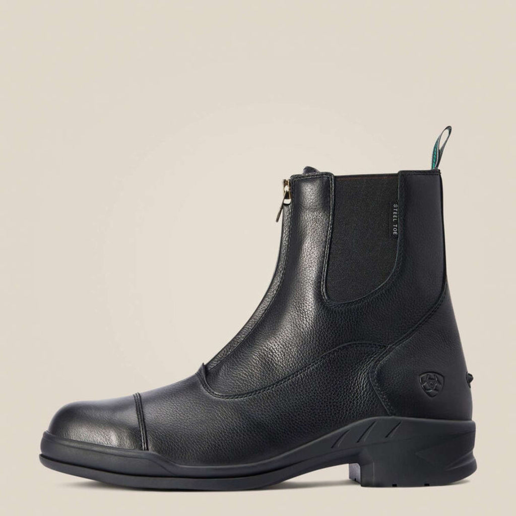 Ariat Botines Heritage IV Steel Toe Hombres Negro