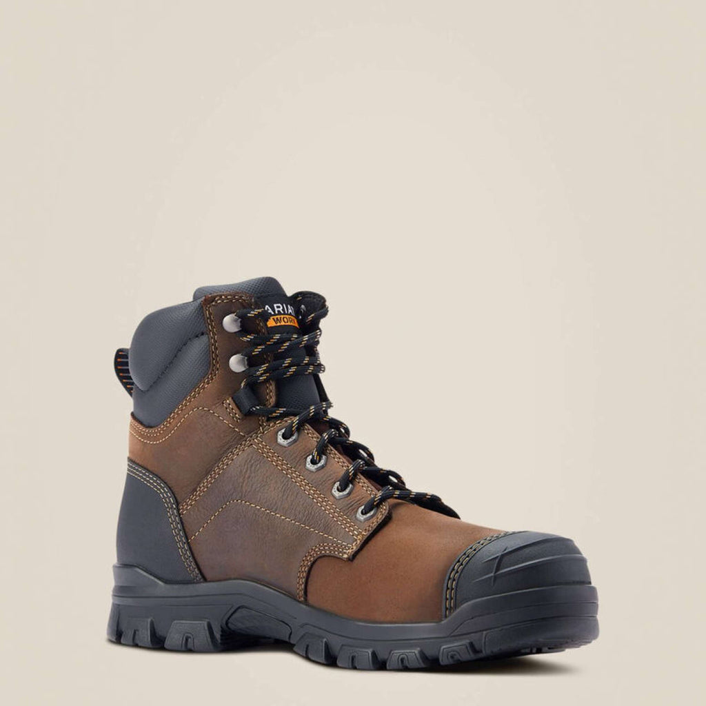 Ariat Zapatillas de exterior Treadfast Waterproof Steel Toe Hombres Marron oscuro