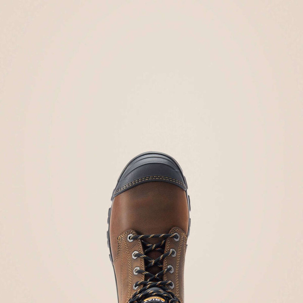 Ariat Zapatillas de exterior Treadfast Waterproof Steel Toe Hombres Marron oscuro