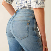 Ariat Jeans High Rise Bridle Slim Straight Leg Mujer Abeline