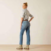 Ariat Jeans High Rise Bridle Slim Straight Leg Mujer Abeline