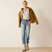 Ariat Jeans High Rise Bridle Slim Straight Leg Mujer Abeline