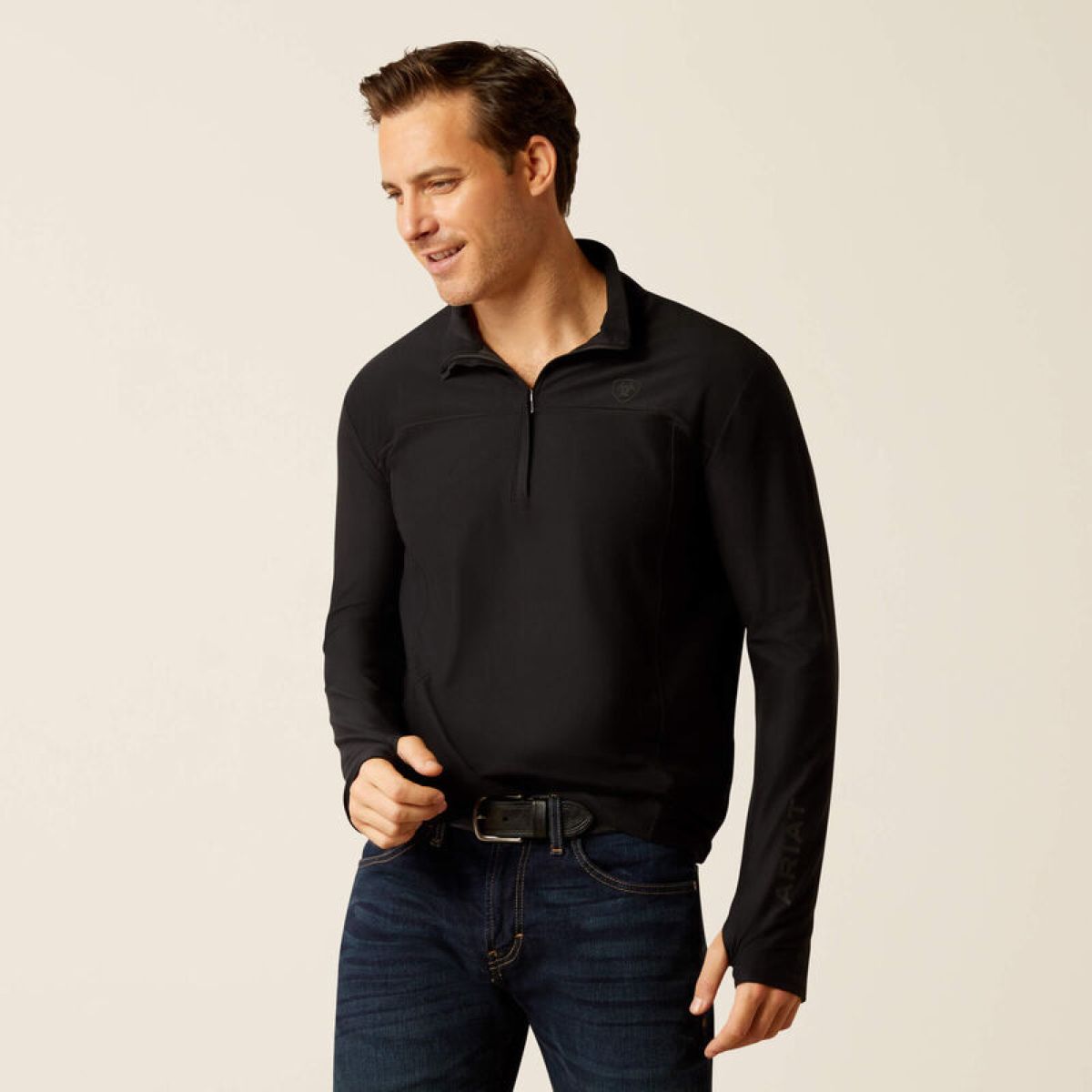 Ariat Baselayer Lowell 3.0 Hombres Negro