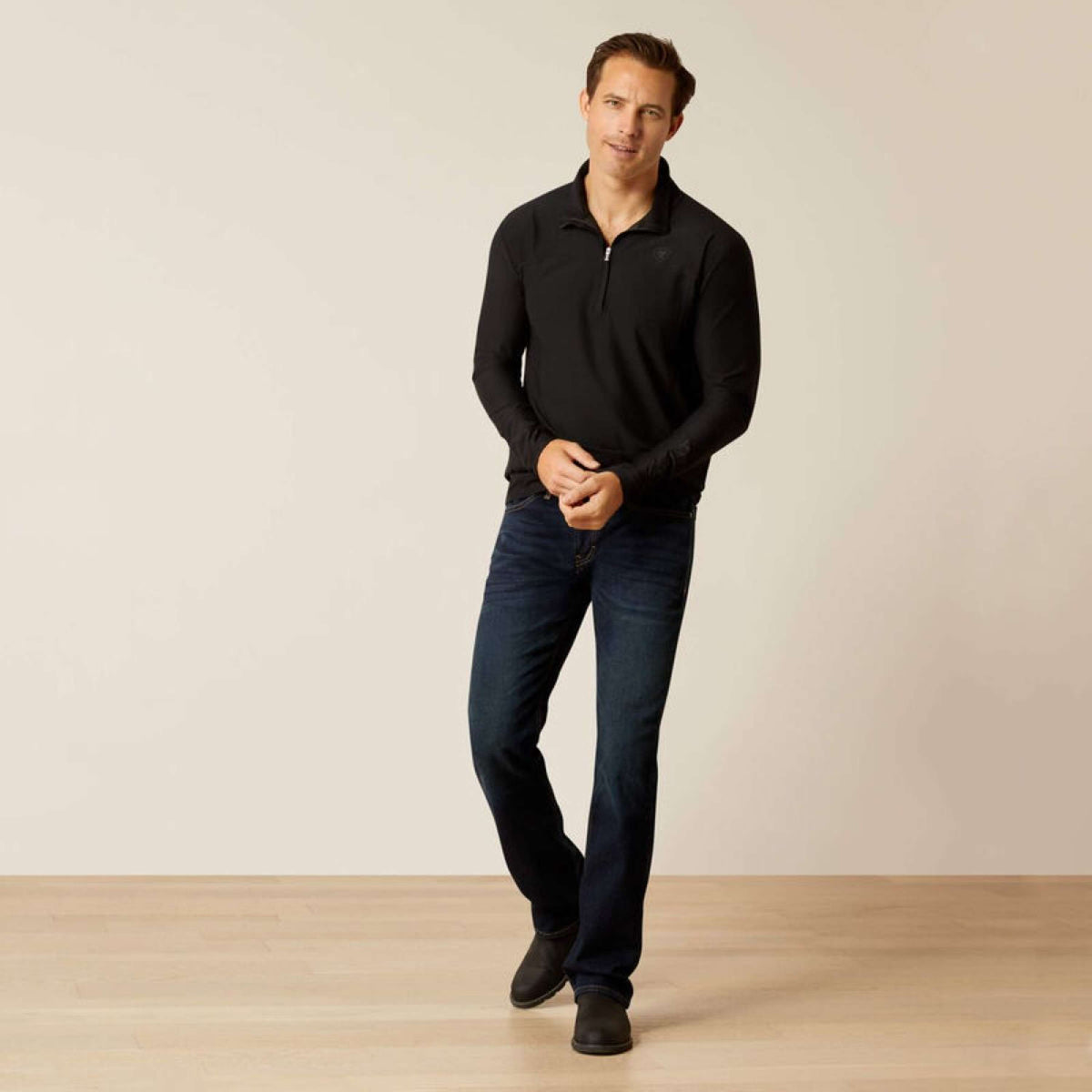 Ariat Baselayer Lowell 3.0 Hombres Negro