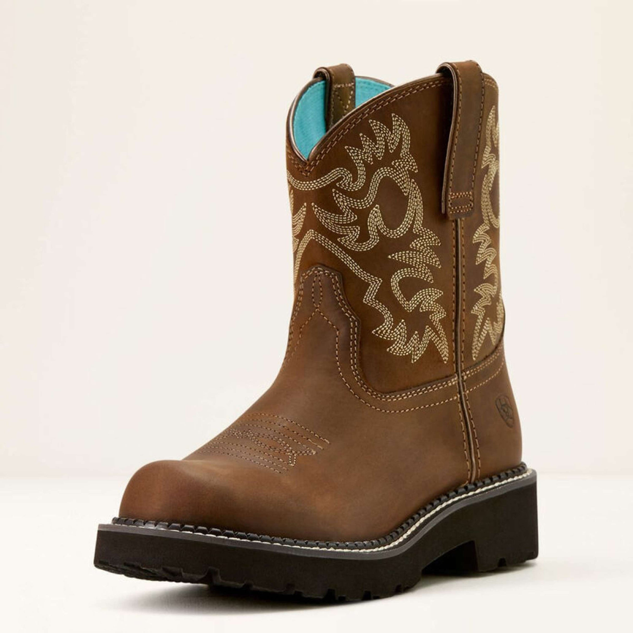 Ariat Western Boots Fatbaby Mujer Sassy Brown